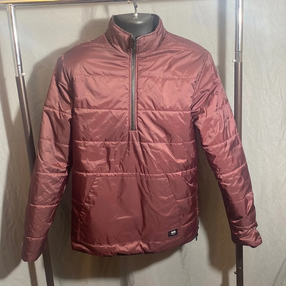 Vans Quarter Zip Puffer Jacket - Picture 1 of 17